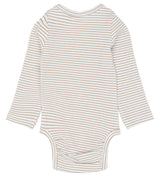 The New Siblings Vitus Body - Taupe Gray Striped