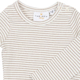 The New Siblings Vitus Body - Taupe Gray Striped
