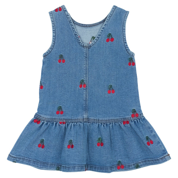 The New Siblings Nayla Denim Kjole - Light Blue