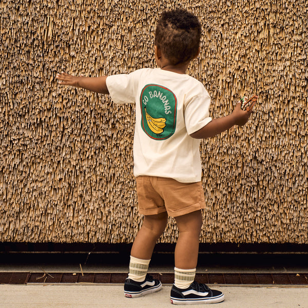 The New Siblings Oluf T-Shirt - White Swan
