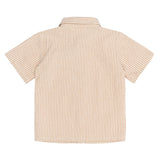 The New Siblings Opal Skjorte - Indian Tan Striped