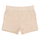 The New Siblings Opal Shorts - Indian Tan Striped
