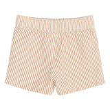 The New Siblings Opal Shorts - Indian Tan Striped