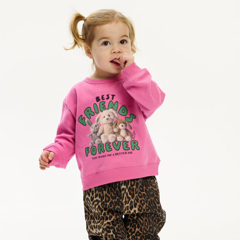 The New Siblings Priya Sweatshirt - Ibis Rose