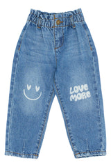 The New Siblings Pida Carrot Jeans - Medium Blue