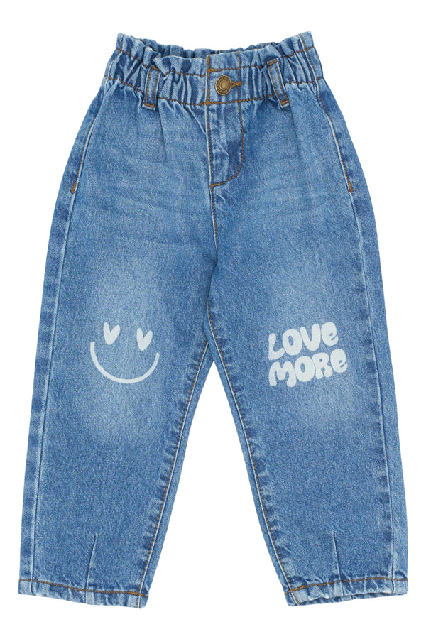 The New Siblings Pida Carrot Jeans - Medium Blue