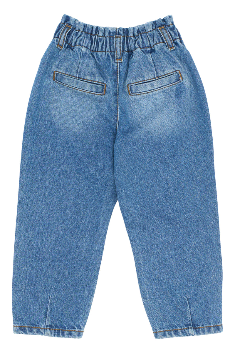 The New Siblings Pida Carrot Jeans - Medium Blue