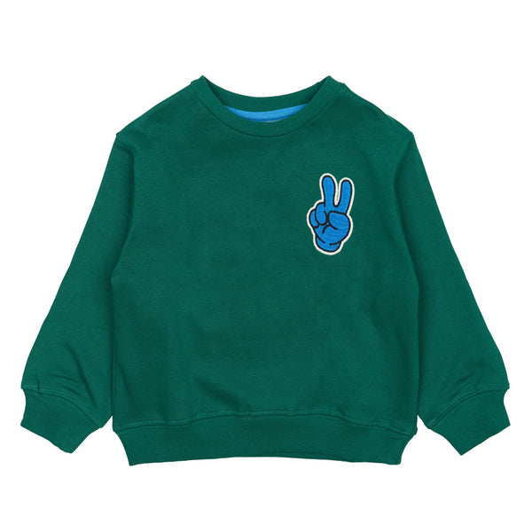 The New Siblings Phineas Sweatshirt - Alpine Green
