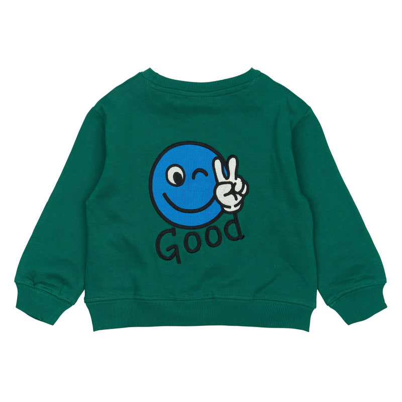 The New Siblings Phineas Sweatshirt - Alpine Green