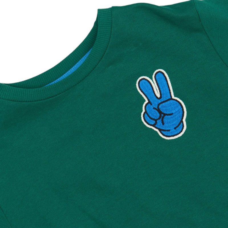 The New Siblings Phineas Sweatshirt - Alpine Green