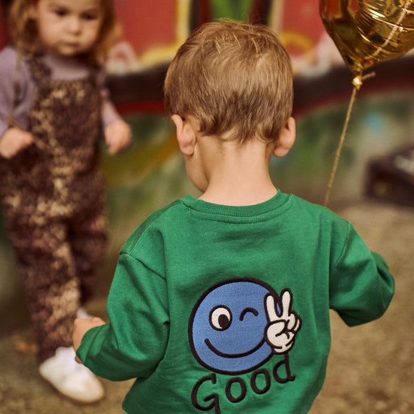 The New Siblings Phineas Sweatshirt - Alpine Green