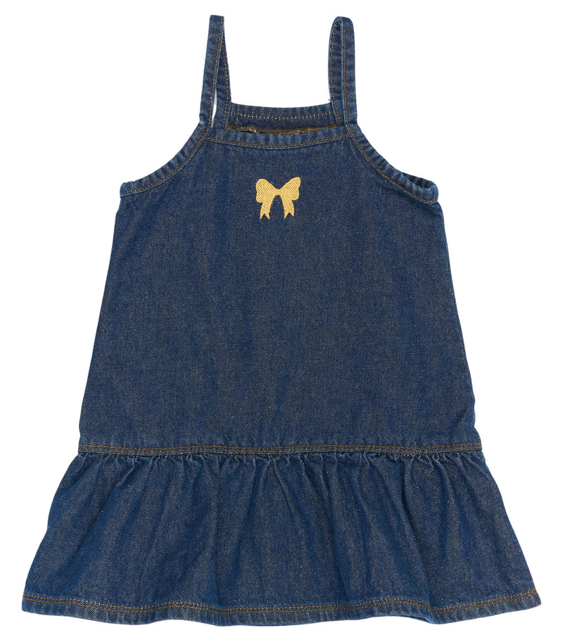 The New Siblings Raya Spencer Kjole - Medium Blue Denim