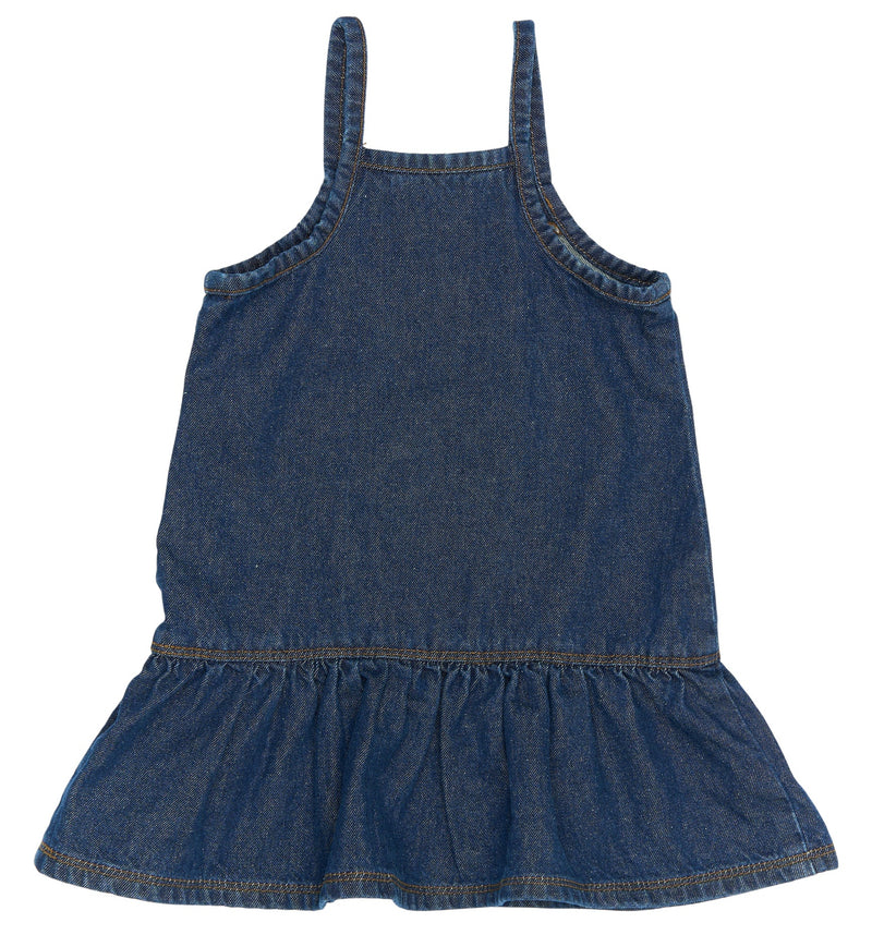 The New Siblings Raya Spencer Kjole - Medium Blue Denim