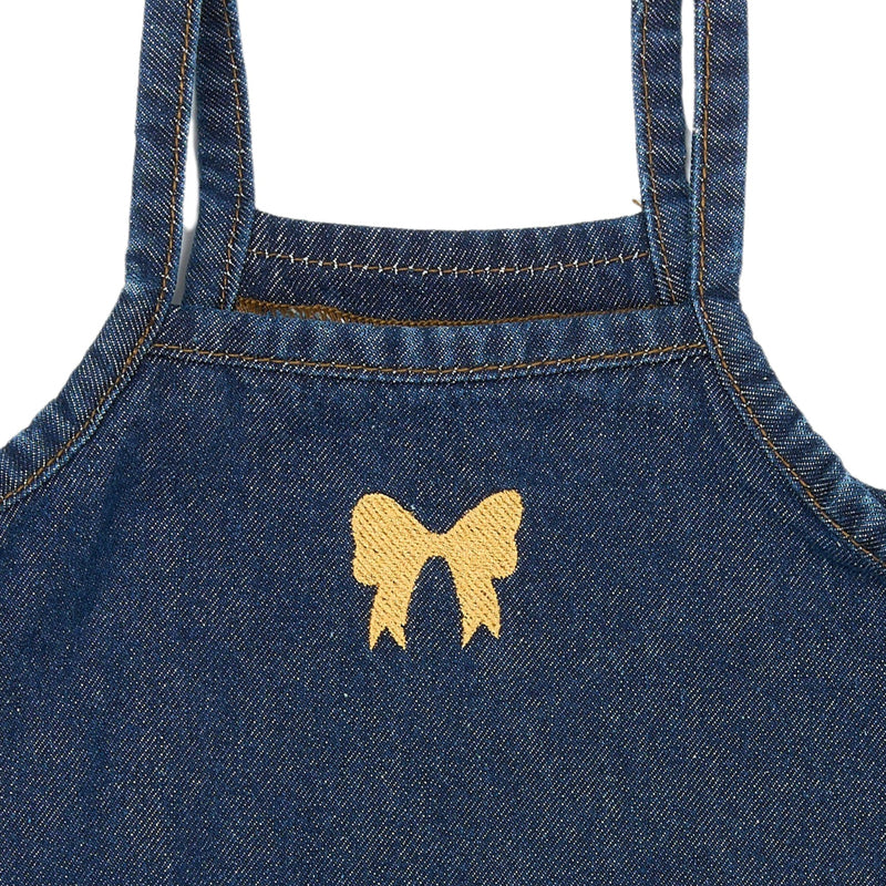 The New Siblings Raya Spencer Kjole - Medium Blue Denim