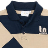 The New Siblings Rinon Polo - Navy Blazer Striped