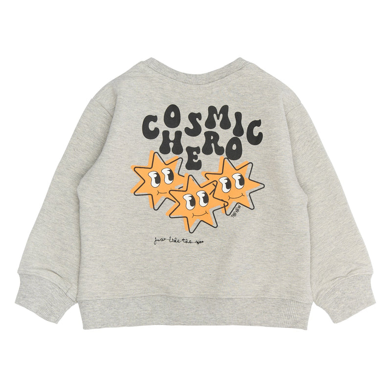 The New Siblings Randall Sweatshirt - Light Grey Melange