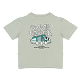 The New Siblings Sigurd T-Shirt - Aqua Gray