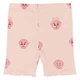 The New Siblings Rib Shorts - Peach Whip