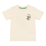 The New Siblings Tab T-Shirt - Gardenia