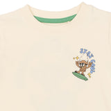 The New Siblings Tab T-Shirt - Gardenia