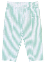 The New Siblings Tate Bukser - Créme De Menthe Striped