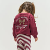 The New Siblings Verona Sweatshirt - Burgundy