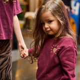 The New Siblings Verona Sweatshirt - Burgundy
