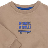 The New Siblings Valino Sweatshirt - Taupe Gray