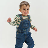 The New Siblings Vico Bluse - June Bug Striped