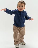 The New Siblings Volkan Baggy Fit Jeans - Taupe Gray