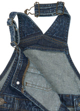 The New Siblings Valu Denim Overall - Dark Blue