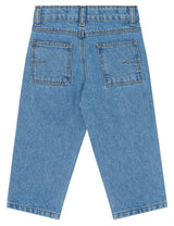 The New Siblings Silvio Barrel Fit Jeans - Medium Blue