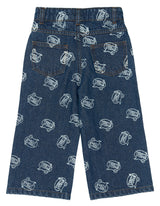 The New Siblings Yale Baggy Fit Jeans - Blue