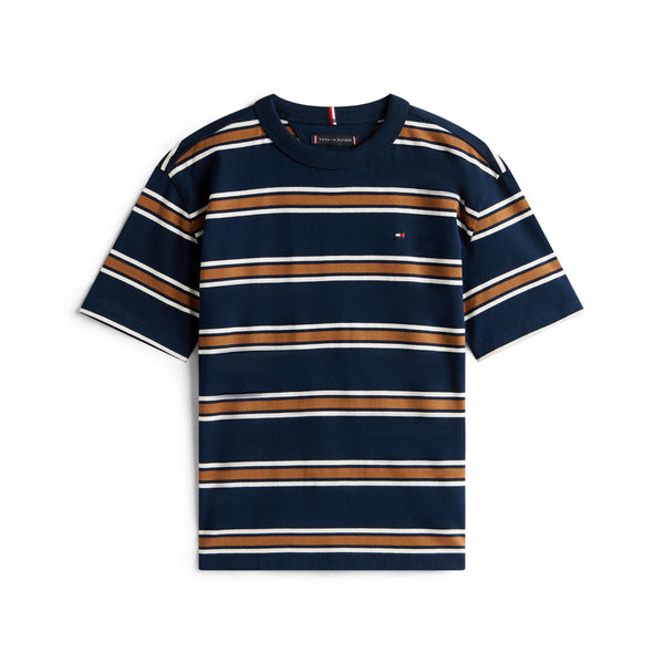 Tommy Hilfiger Stripe T-Shirt - Navy Multi