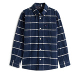 Tommy Hilfiger Window Pane Skjorte - Black Check