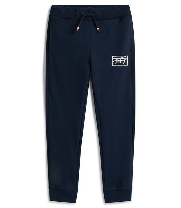 Tommy Hilfiger Graphic Sweatpants - Dark Night Navy