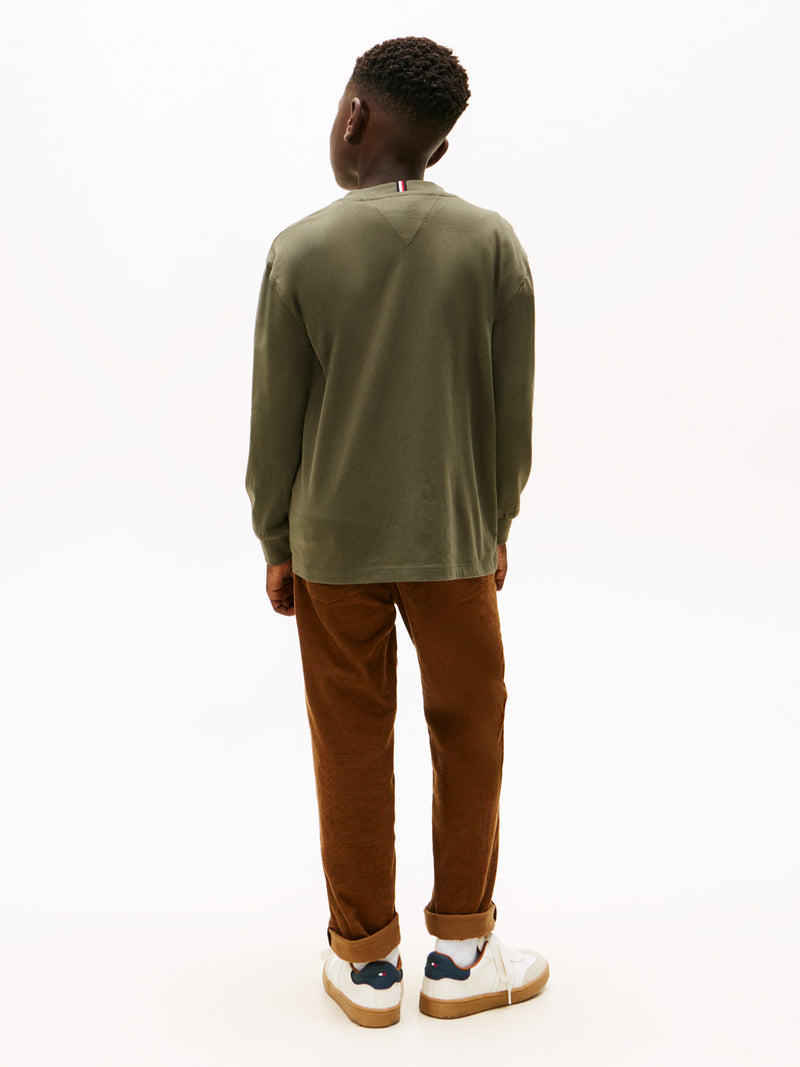 Tommy Hilfiger Essential Bluse - Pewter Green