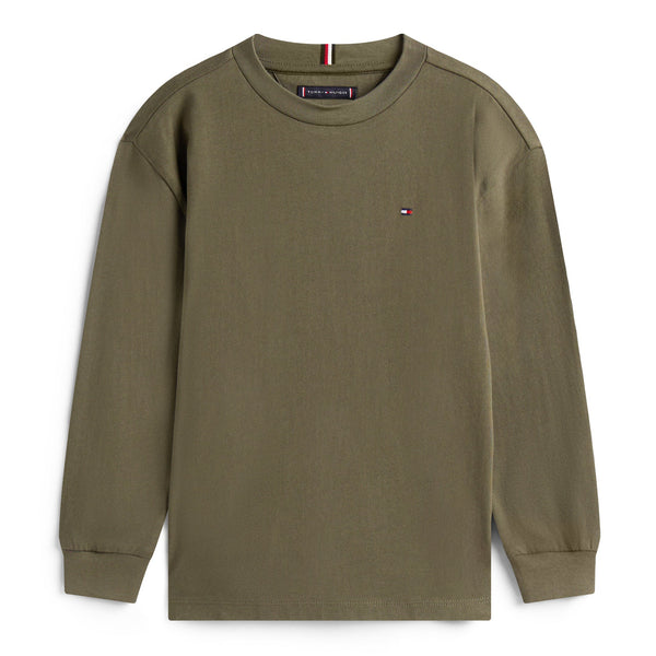 Tommy Hilfiger Essential Bluse - Pewter Green