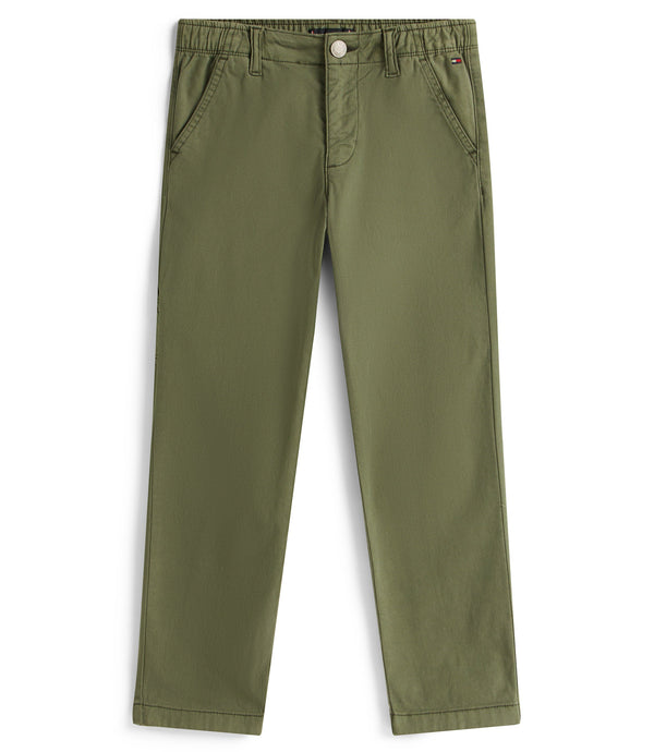 Tommy Hilfiger Herringbone Worker Bukser - Pewter Green