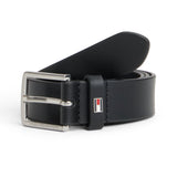 Tommy Hilfiger Kids Læder Bælte - Black Allover