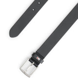 Tommy Hilfiger Kids Læder Bælte - Black Allover
