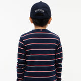 Tommy Hilfiger Stripe Bluse - Dark Blue