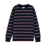 Tommy Hilfiger Stripe Bluse - Dark Blue