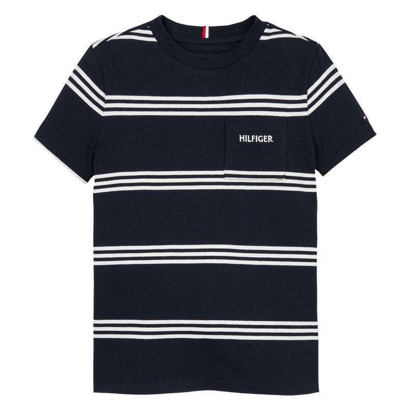 Tommy Hilfiger Pique T-Shirt - Dark Night Navy