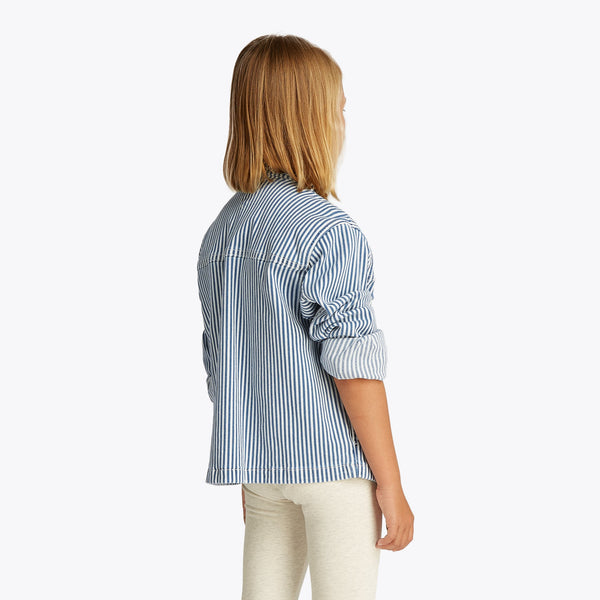 DENIM OVERSHIRT STRIPE - Stripe