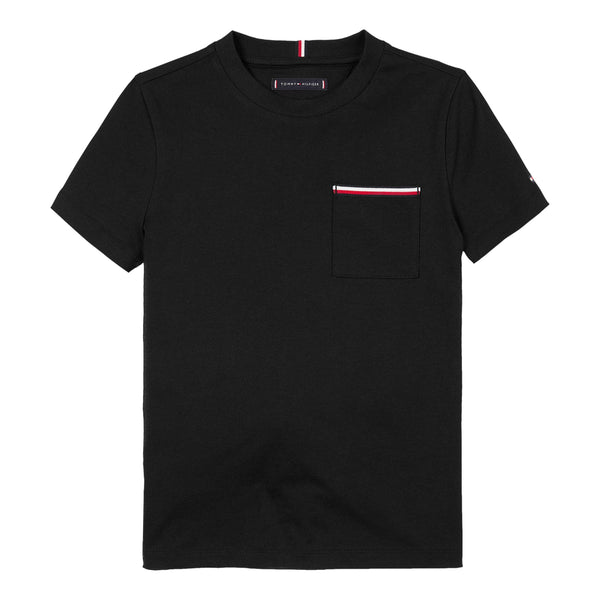 POCKET TEE S/S - Black