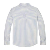 Tommy Hilfiger Blend Skjorte - Breezy Blue Stripe