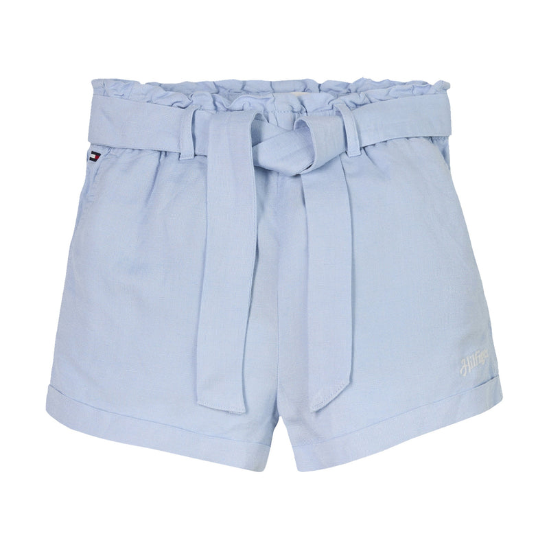 Tommy Hilfiger Linen Shorts - Breezy Blue