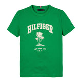 Tommy Hilfiger Palm T-Shirt - Radiant Green