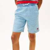 Tommy Hilfiger Wavy Herringbone Shorts - Denim
